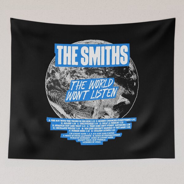 Item preview, The Smiths - The World Won't Listen designed and sold by Lukavavotzze.