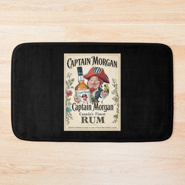 Item preview, Captain Morgan Retro Pirate Rum Bottle Parrot Art designed and sold by TRINIKWITH.