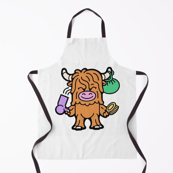Item preview, Highland Cow Blow Drying Its Fringe designed and sold by BysonDesigns.