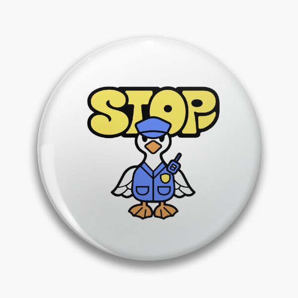 Item preview, Stop - Goose Security Guard designed and sold by BysonDesigns.