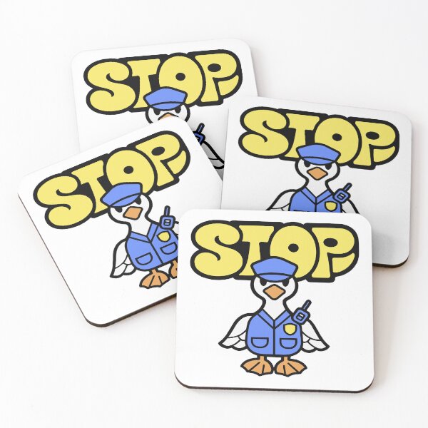 Item preview, Stop - Goose Security Guard designed and sold by BysonDesigns.