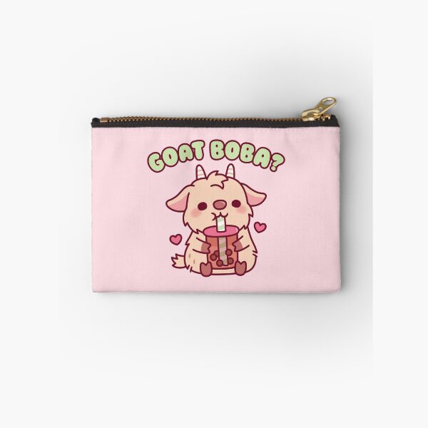 Item preview, Cute Goat Loves Boba Tea Goat Boba? designed and sold by rustydoodle.
