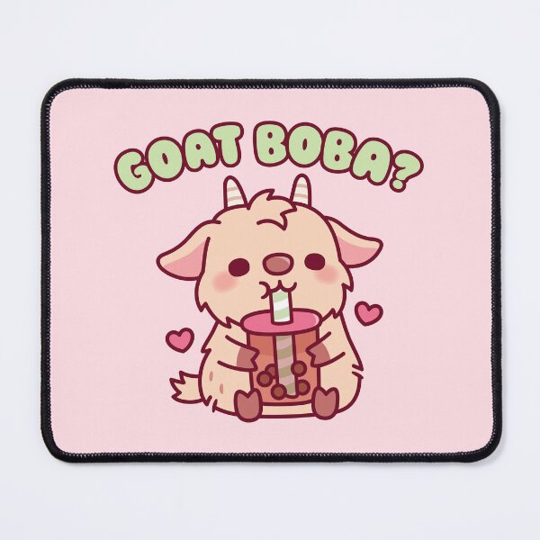 Item preview, Cute Goat Loves Boba Tea Goat Boba? designed and sold by rustydoodle.