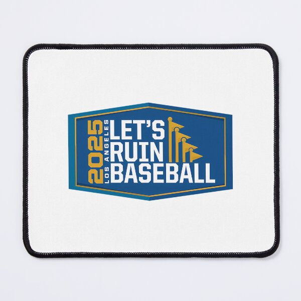 Item preview, Let'S Ruin Baseball designed and sold by talynn-hufford.