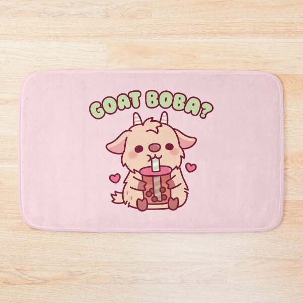 Item preview, Cute Goat Loves Boba Tea Goat Boba? designed and sold by rustydoodle.