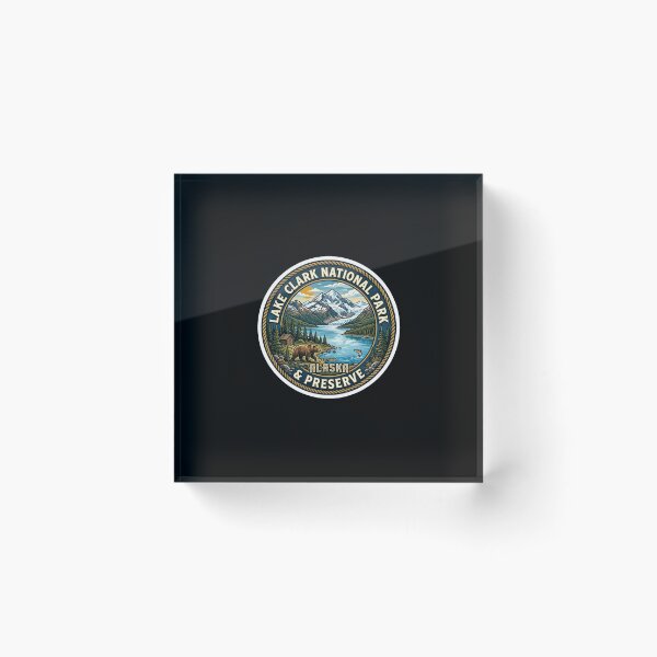 Item preview, Lake Clark National Park Alaska designed and sold by TulipaGraphics.