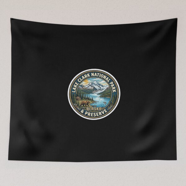 Item preview, Lake Clark National Park Alaska designed and sold by TulipaGraphics.