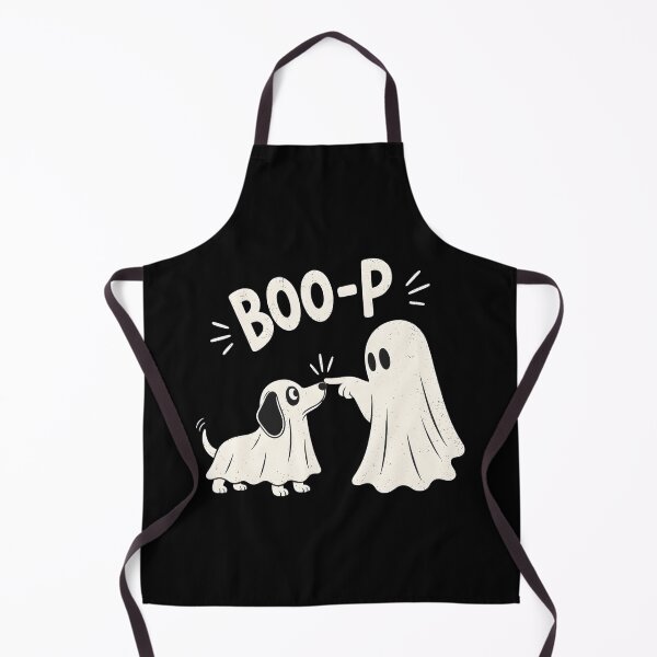 Item preview, Boo-p Ghost Dog Dachshund Halloween designed and sold by OlyvieArt.
