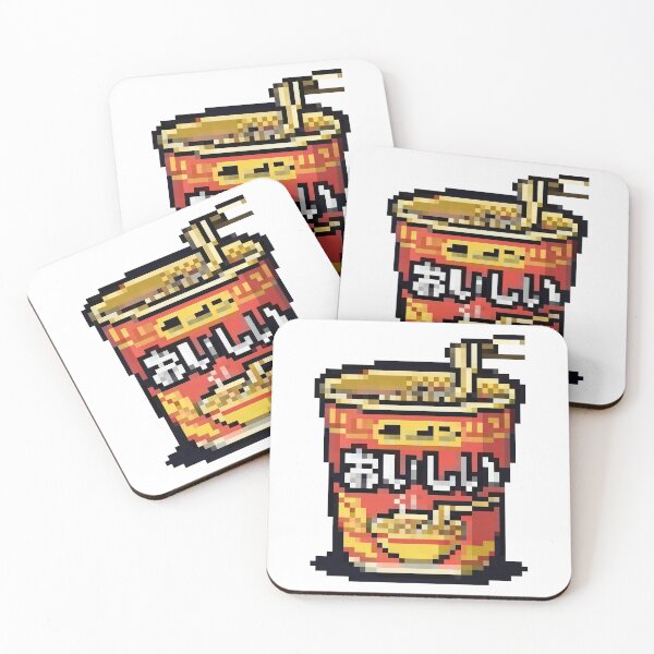 Item preview, Cup Ramen Pixel Art designed and sold by fozero Pixel.