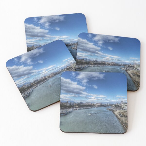 Item preview, Serene Harbor Under Clouds and Peaks designed and sold by NaturalChroma.