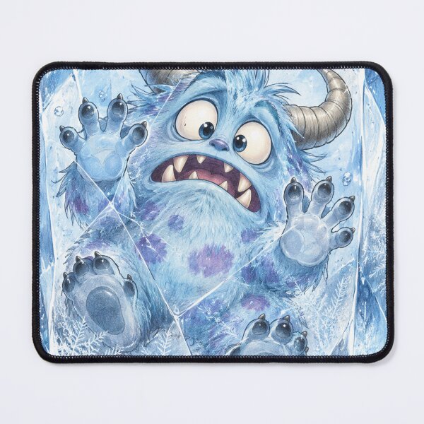 Item preview, Yeti trapped in the ice designed and sold by PIERRES&MAILLESDesign.