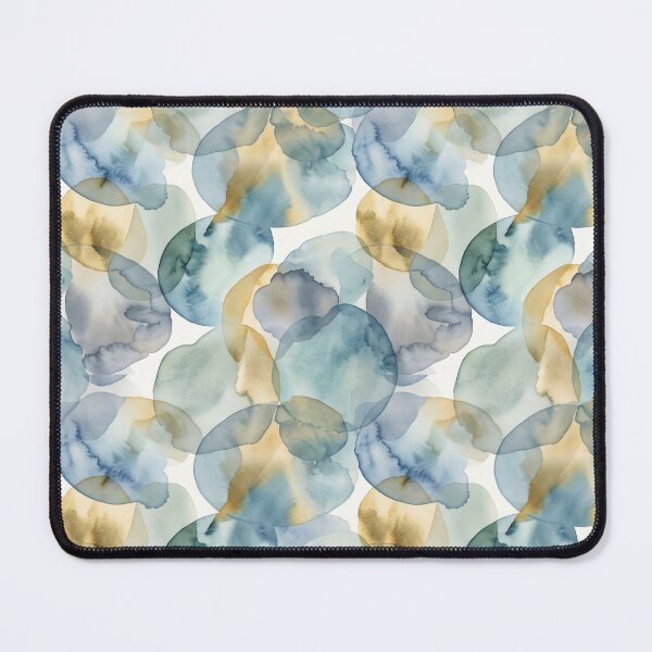 Item preview, Vibrant Watercolor Bubbles - Colorful Abstract Pattern designed and sold by MOONE FLOWER.