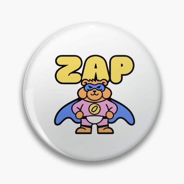 Item preview, Zap - Superhero Hamster with Cape designed and sold by BysonDesigns.