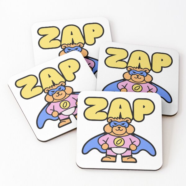 Item preview, Zap - Superhero Hamster with Cape designed and sold by BysonDesigns.