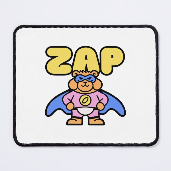 Item preview, Zap - Superhero Hamster with Cape designed and sold by BysonDesigns.