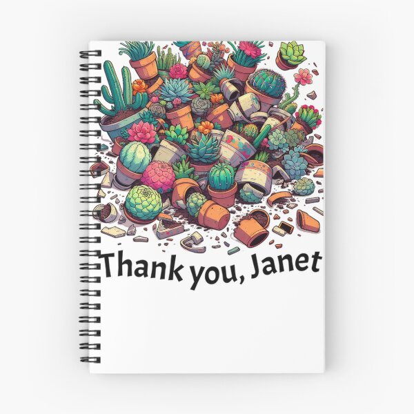 Item preview, Thank You Janet Cacti and Succulents Design – The Good Place Tribute #4852 designed and sold by shawn-muse.