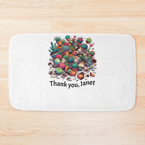 Item preview, Thank You Janet Cacti and Succulents Design – The Good Place Tribute #4852 designed and sold by shawn-muse.