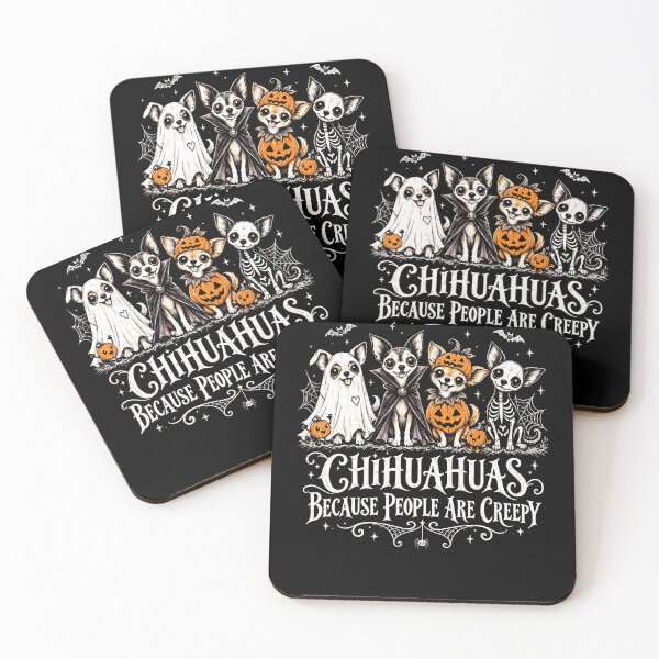 Item preview, Halloween Chihuahuas Because People Are Creepy designed and sold by Alzasshop.