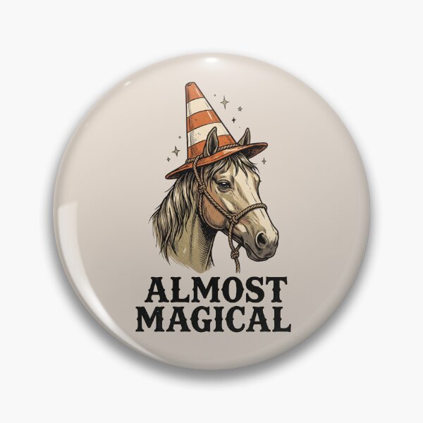 Item preview, Almost Magical Horse Traffic Cone designed and sold by dudelinart.