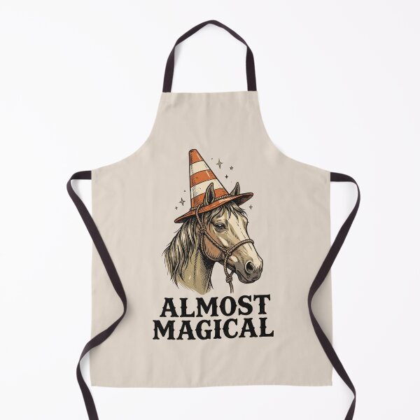 Item preview, Almost Magical Horse Traffic Cone designed and sold by dudelinart.