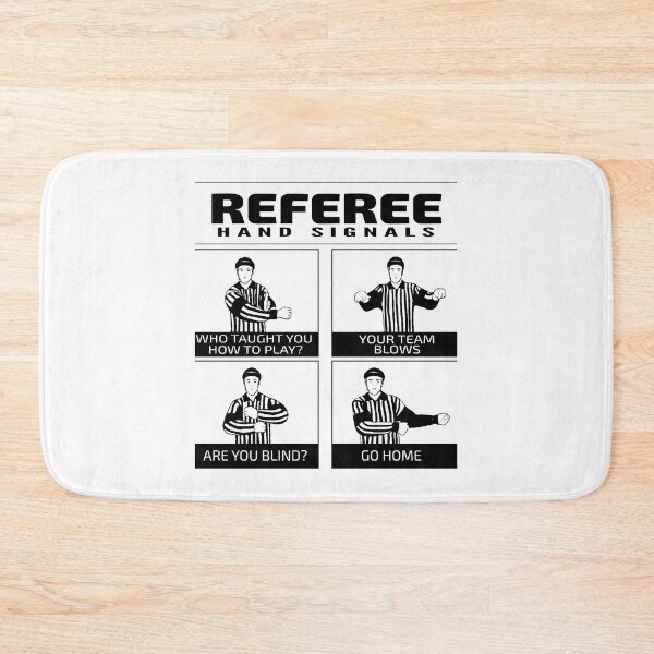 Item preview, Funny Referee Hand Signals  designed and sold by GalaxyShirtUS.