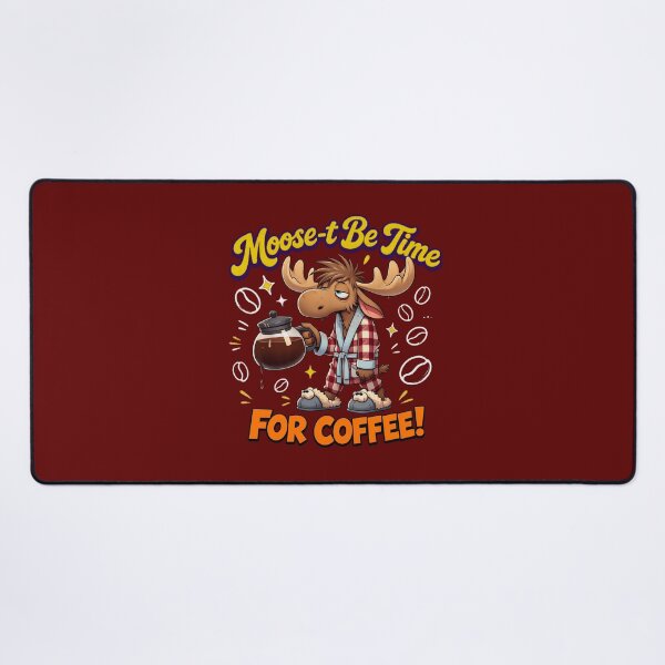 Item preview, Moose Be Time For Coffee designed and sold by magnusreynolds.