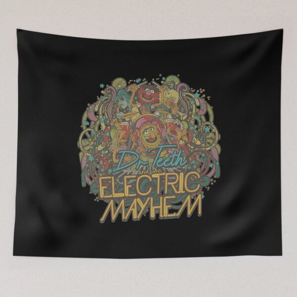 Item preview, Retro Psychedelic Band Artwork Display designed and sold by Reneearss.
