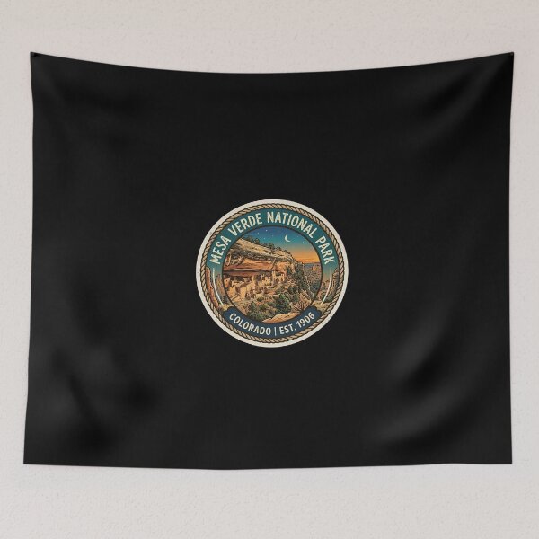 Item preview, Mesa Verde National Park Colorado  designed and sold by TulipaGraphics.
