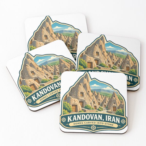 Item preview, Kandovan, Iran Homes Carved Into Stone Unique Village Travel Destination designed and sold by NeedForParks.