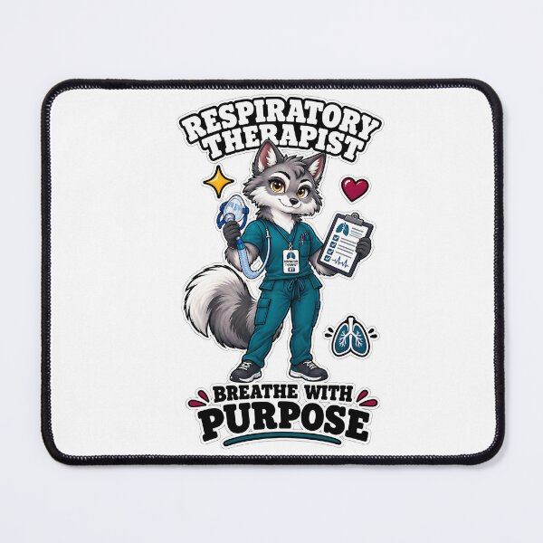 Item preview, Respiratory Therapist Wolf designed and sold by rowyn-parson.