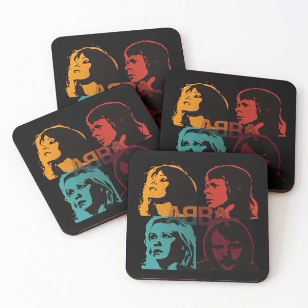 Item preview, ABBA Retro Pop Art Pop Band Vintage Graphic designed and sold by Coolshopsea.