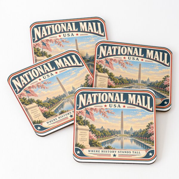 Item preview, National Mall USA Where History Stands Tall Washington DC American Landmark designed and sold by NeedForParks.