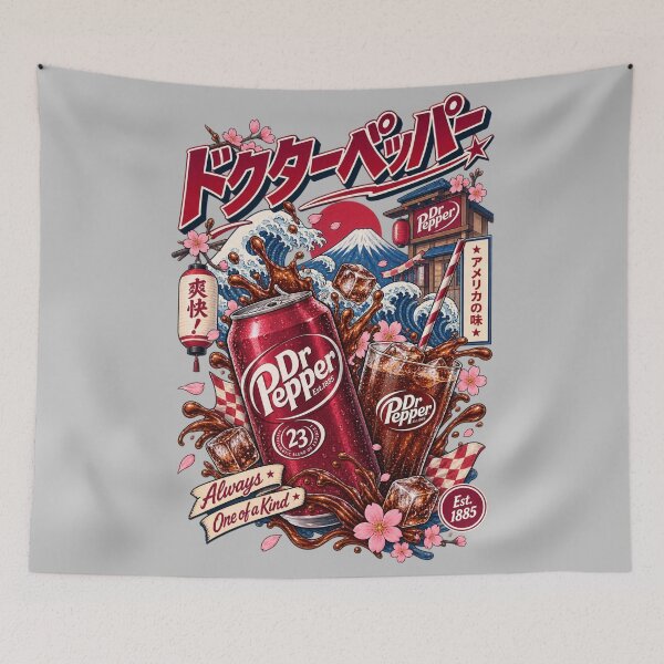 Item preview, Retro Soda Pop Japanese Wave Illustration designed and sold by ElizBurkes.