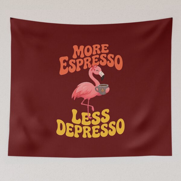 Item preview, More Espresso Less Depresso designed and sold by magnusreynolds.