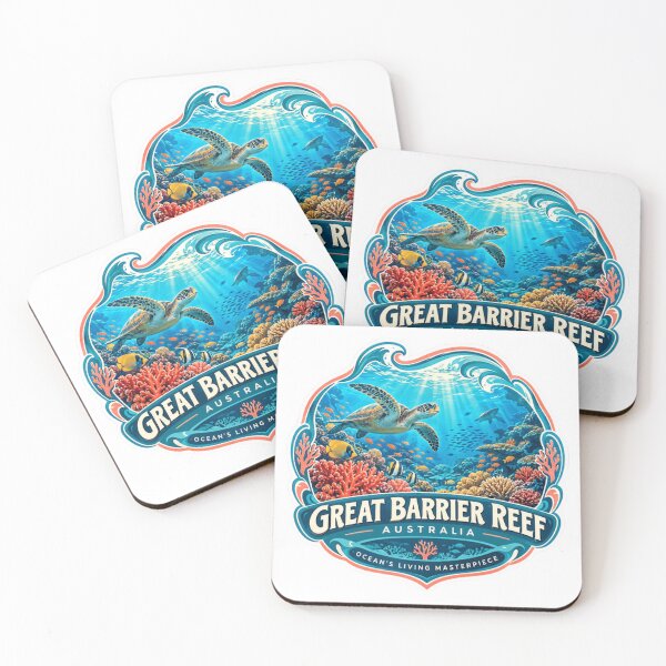 Item preview, Great Barrier Reef Australia Ocean's Living Masterpiece Ocean Travel Marine Life designed and sold by NeedForParks.