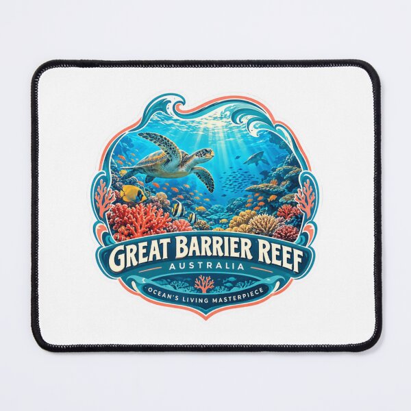 Item preview, Great Barrier Reef Australia Ocean's Living Masterpiece Ocean Travel Marine Life designed and sold by NeedForParks.