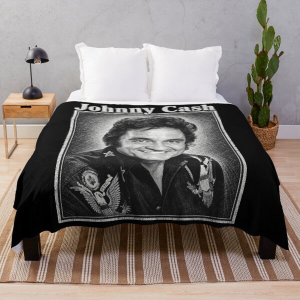 Artikelvorschau, Johnny Cash entworfen und verkauft von FloraPlantTees.
