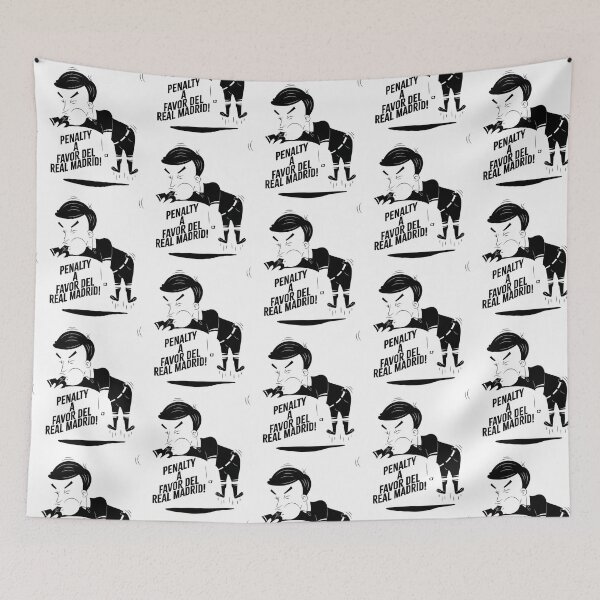 Item preview, Funny Saying Penalty A Favor Del Real Madrid Penalti Trend designed and sold by GalaxyShirtUS.