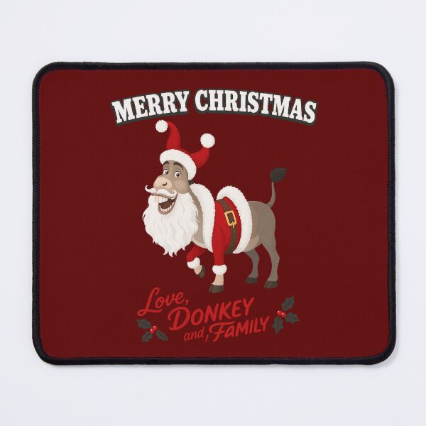 Item preview, Merry Christmas Donkey Family designed and sold by magnusreynolds.
