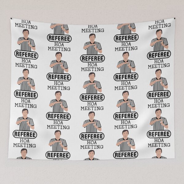 Item preview, Hoa Meeting Referee Time Out Home Owners Association (2) designed and sold by GalaxyShirtUS.