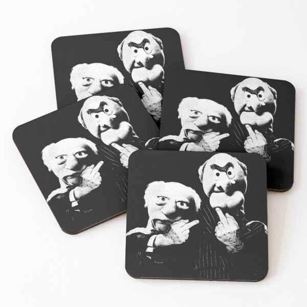 Item preview, Statler And Waldorf Middle Finger designed and sold by ErichFigueroa.