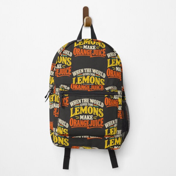 Item preview, When the World Gives You Lemons Make Orange Juice – Funny Life Advice Quote designed and sold by TheTrendsDesk.