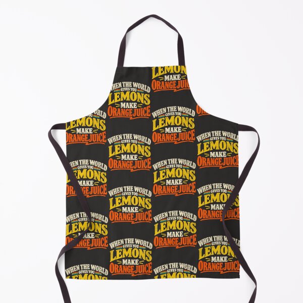 Item preview, When the World Gives You Lemons Make Orange Juice – Funny Life Advice Quote designed and sold by TheTrendsDesk.