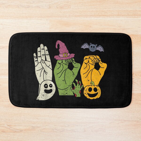 Item preview, Boo Hands American Sign Language Pride ASL Halloween Witch  designed and sold by Suzu Comena.