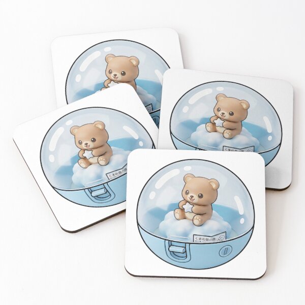 Item preview, Dreamy Little Bear on a Cloud Capsule Kawaii Japanese Capsule Art-#serie1 designed and sold by JeanChiale.