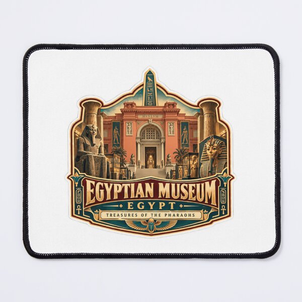 Item preview, Egyptian Museum Egypt Treasures Of The Pharaohs Ancient Egypt History Travel designed and sold by NeedForParks.