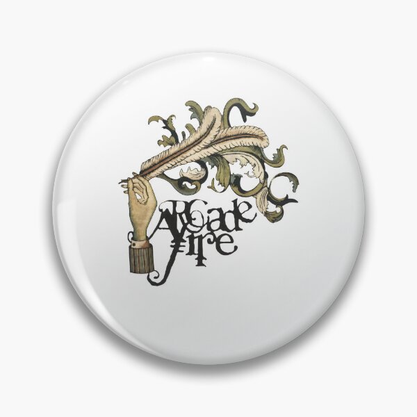 Item preview, Arcade Fire Funeral Quill Indie Rock Gear designed and sold by ruokabbyart.