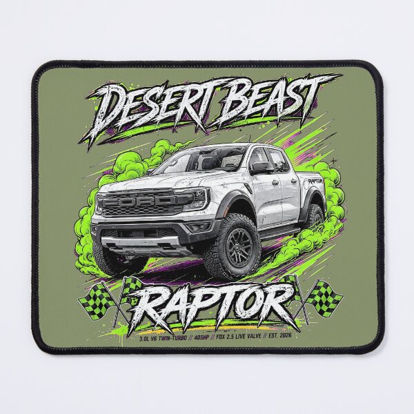 Item preview, Desert Beast Ranger Raptor white OffRoad designed and sold by TheStreetREV.