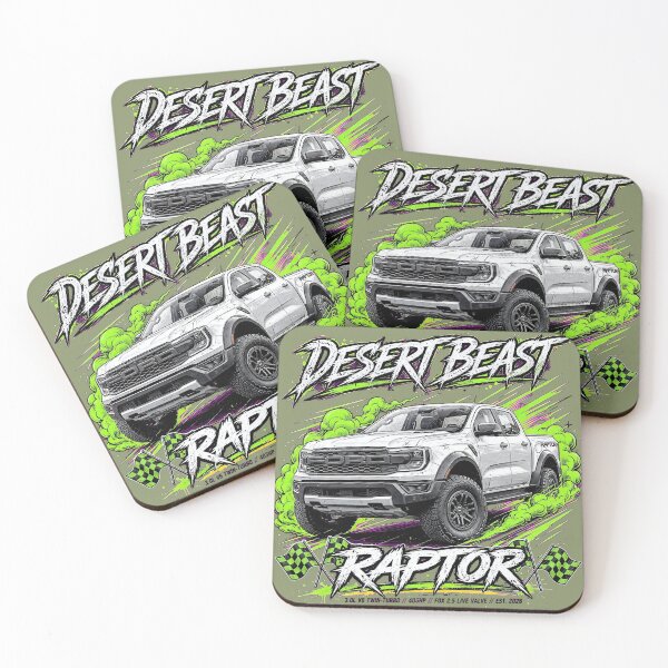 Item preview, Desert Beast Ranger Raptor white OffRoad  designed and sold by TheStreetREV.