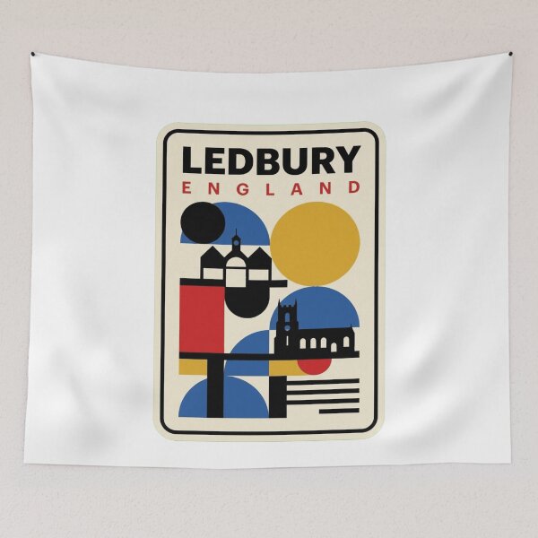 Item preview, Retro Ledbury Bauhaus Geometric Skyline designed and sold by k3rstman1.